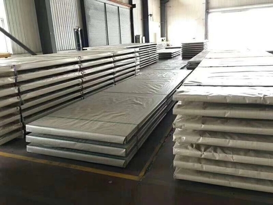 ASTM 304 310s 316 321 স্টেইনলেস স্টীল শীট সিলভার নং 1 পৃষ্ঠ