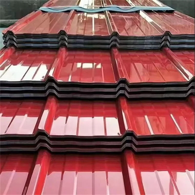 প্রিপেইন্টেড GI/PPGI/PPGL ঢেউতোলা ছাদ স্টিল শীট 3 মিমি পুরু
