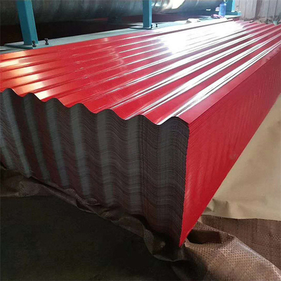 SGCC/CGCC মেটাল রুফ টাইলস প্রিপেইন্টেড জিঙ্ক রুফিং শীট