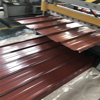 এপিআই বিআইএস ISO9001 গ্যালভানাইজড মেটাল রুফিং শিট জিঙ্ক কালার লেপা
