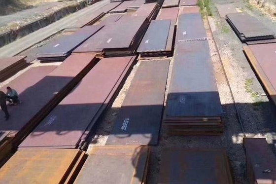 NM500 wear Plates 400 500 ইস্পাত এমএস প্লেট উচ্চ কঠোরতা পরিধান প্রতিরোধী