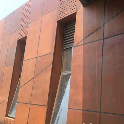ল্যান্ডস্কেপ জন্য জারা প্রতিরোধী Corten ইস্পাত শীট ধাতু কাস্টমাইজড আকার