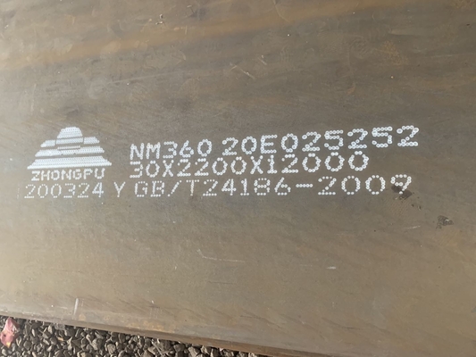 NM500 wear Plates 400 Nm500 Wear Resistant Steel Plate API BIS সার্টিফিকেটপ্রাপ্ত