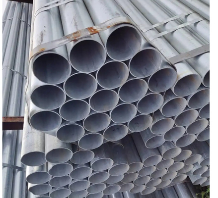 ASTM প্রাক গ্যালভানাইজড GI স্টিল পাইপ গরম ডুবানো Gi স্ক্যাফোল্ডিং পাইপ