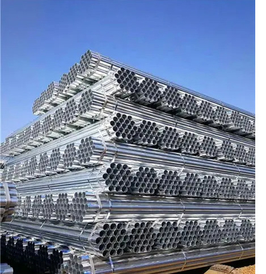 ASTM GI ইস্পাত পাইপ তরল ডেলিভারির জন্য গ্যালভানাইজড স্টিল রাউন্ড টিউব