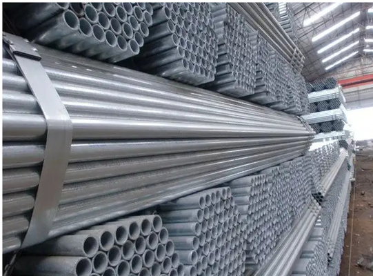 ASTM গ্রেড বি প্রি গ্যালভানাইজড রাউন্ড স্টিল পাইপ 1.2-15.7 মিমি পুরুত্ব
