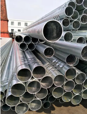 ASTM হট ডিপড গ্যালভানাইজড টিউব 15.7 মিমি পুরুত্ব বিল্ডিং ভারার জন্য