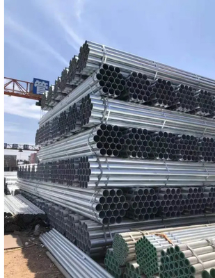 ASTM হট ডিপড গ্যালভানাইজড টিউব 15.7 মিমি পুরুত্ব বিল্ডিং ভারার জন্য