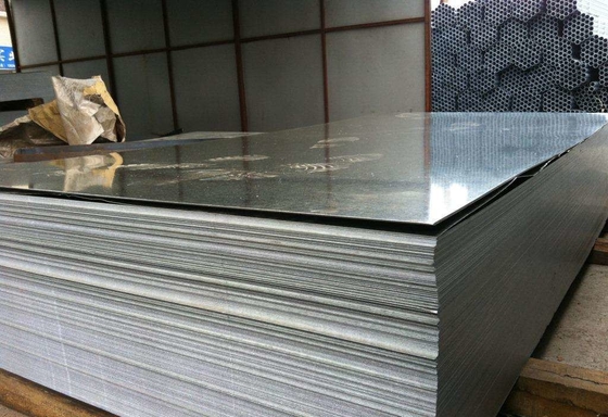 SECC DX51 ZINC প্রলিপ্ত GI স্টিল প্লেট কোল্ড রোলড / হট ডিপড