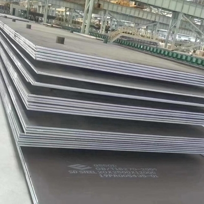 হট রোলড অ্যালয় স্টিল ওয়ার প্লেট ST52 S355 20mm পুরু কাঠামো